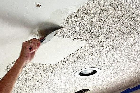 Popcorn Ceiling Removal